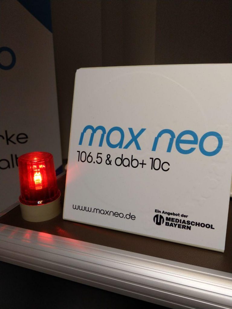 Praktikum beim Radio max neo Nürnberg Mediaschool Bayern